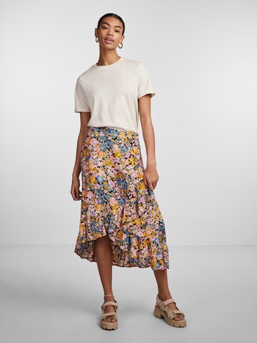 PIECES Skirt 'JULIA' in Mixed colours