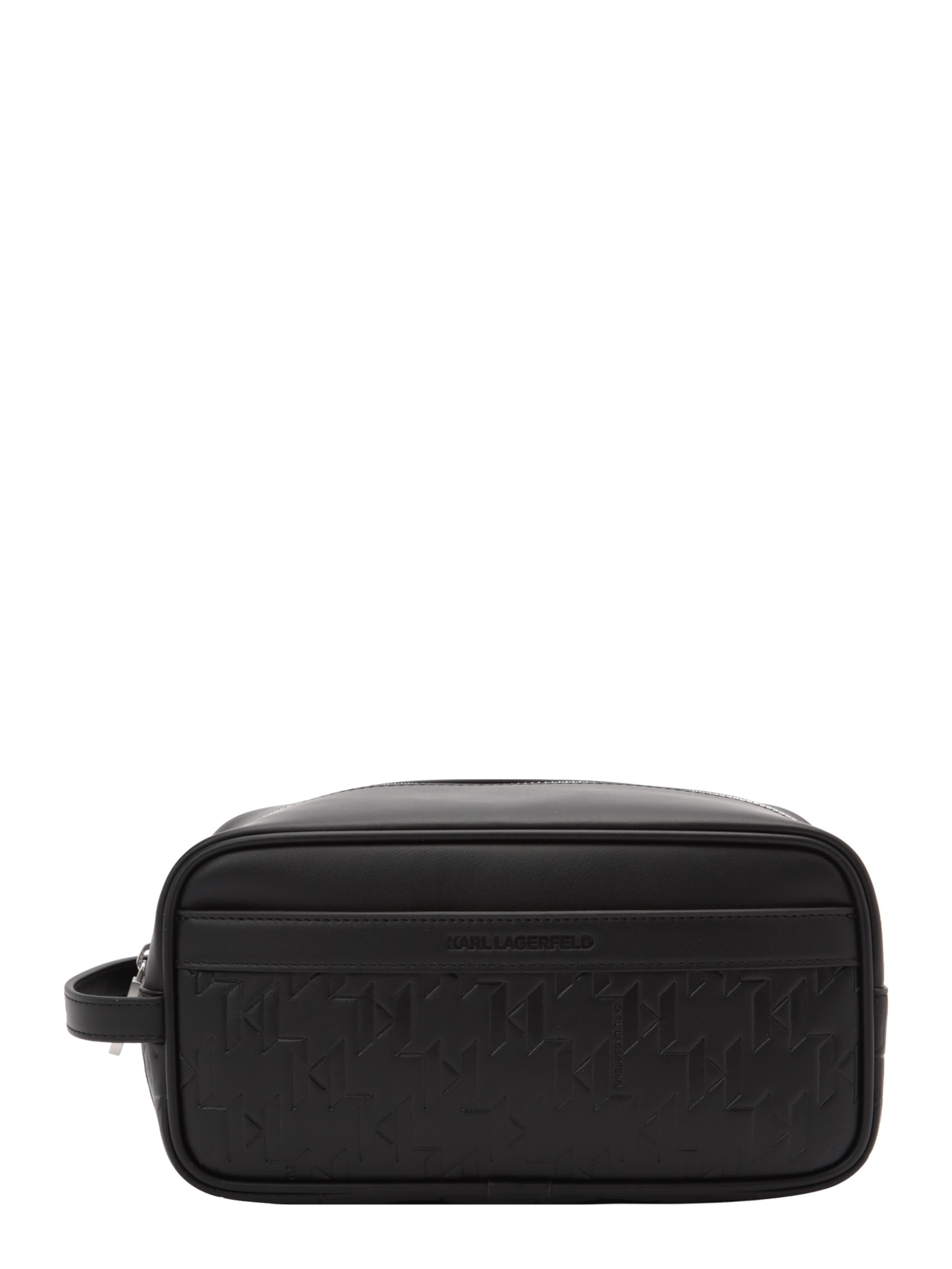 Karl Lagerfeld Косметичка банная в Черный: спереди