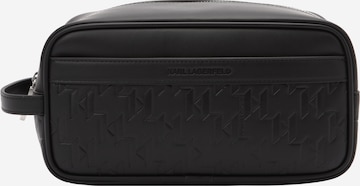 Karl Lagerfeld Toilettilaukku värissä musta: etupuoli
