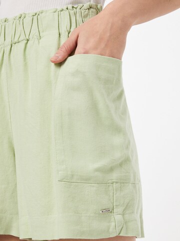 TOM TAILOR DENIM Loosefit Broek in Groen