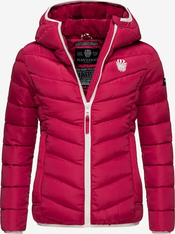 NAVAHOO Between-season jacket 'Elva' in Pink: front