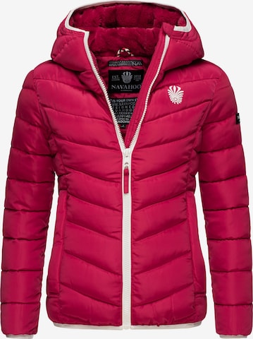 NAVAHOO Between-Season Jacket 'Elva' in Pink: front