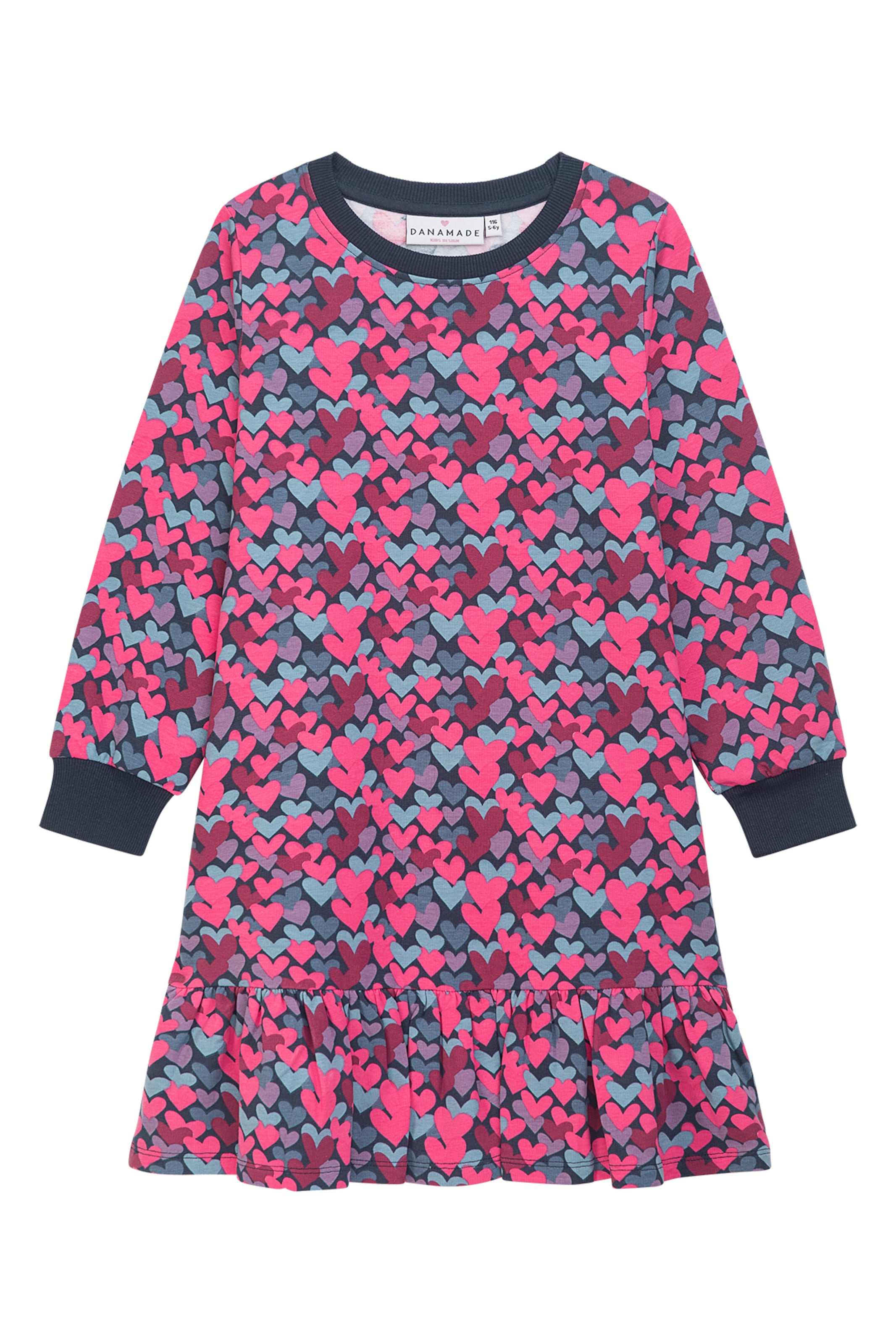 Danamade Kleid 'Edith' in Blau: Vorderseite