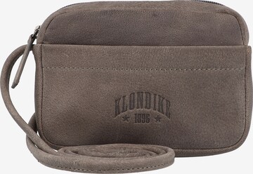 Borsa a tracolla 'Maya' di KLONDIKE 1896 in grigio: frontale