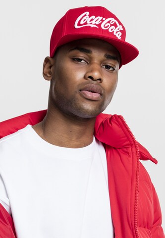Mister Tee - Gorra 'Coca-Cola' en rojo