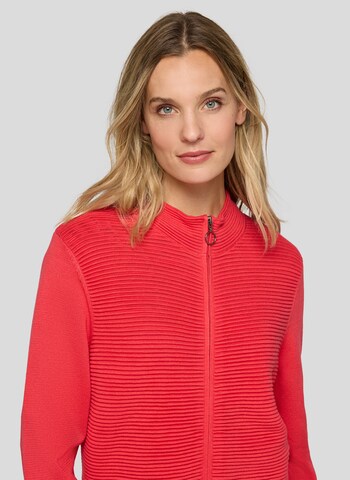 Rabe Strickjacke in Rot