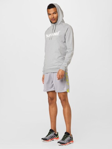 Hummel - Sweatshirt em cinzento