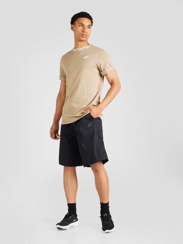 Nike Sportswear Μπλουζάκι σε μπεζ