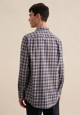 Coupe regular Chemise business SEIDENSTICKER en bleu