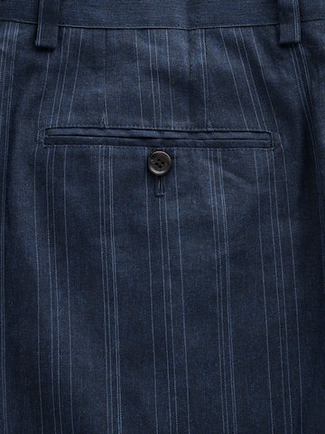 regular Pantaloni con pieghe di Next in blu