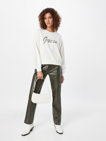 GUESS Sweatshirt 'MANILA' in White