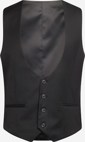 TOPMAN Suit vest in Black: front