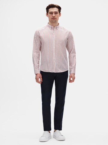 D’S Damat Regular Fit Hemd in Rot