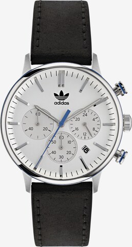 ADIDAS ORIGINALS Analoog horloge 'Code One' in Zwart: voorkant