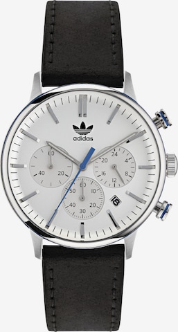 ADIDAS ORIGINALS Analoog horloge 'Code One' in Zwart: voorkant