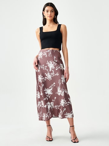 Sável Skirt 'TINKA' in Brown: front