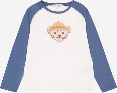 Steiff Collection Shirt in marine blue / Cognac / White, Item view