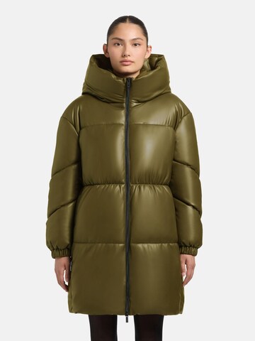 Cappotto invernale 'Lorsa' di khujo in verde: frontale