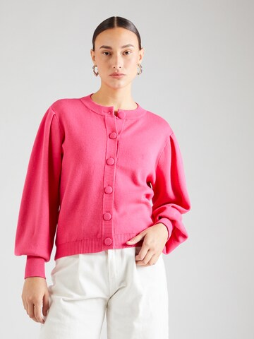 Y.A.S Cardigan 'FONNY' i pink: forside