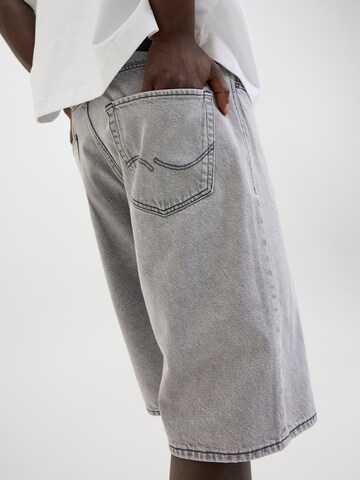 JACK & JONES Loosefit Farkut 'JJIRON JJORIGINAL' värissä harmaa