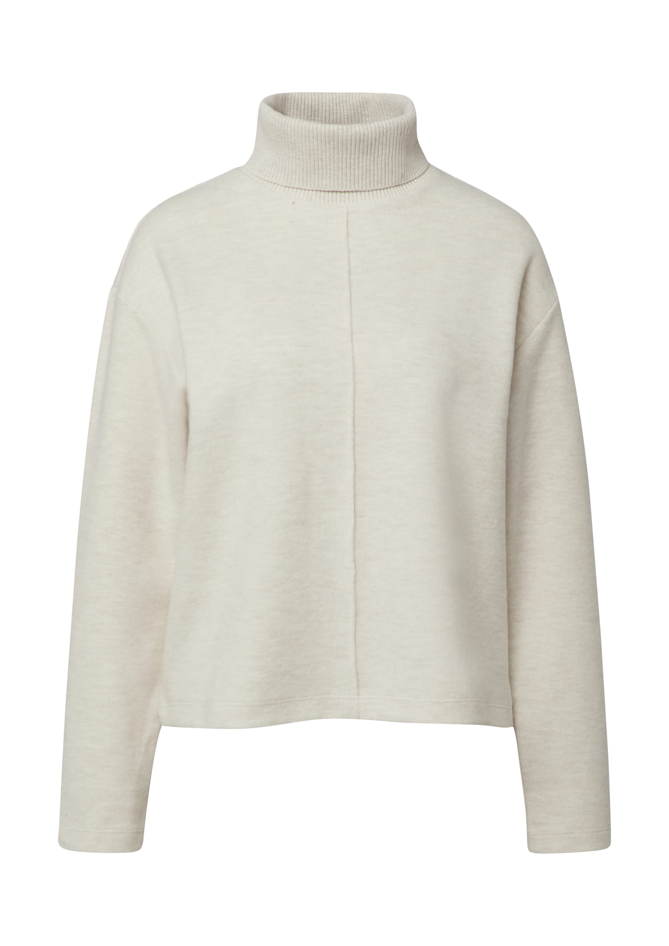Sweat-shirt s.Oliver en beige : devant