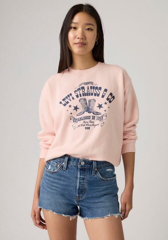 LEVI'S ® Sweatshirt in Pink: front