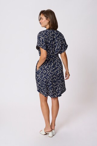 Kaffe Jurk 'Barton' in Blauw