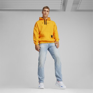 PUMA Sweatshirt 'BMW M Motorsport' in Orange