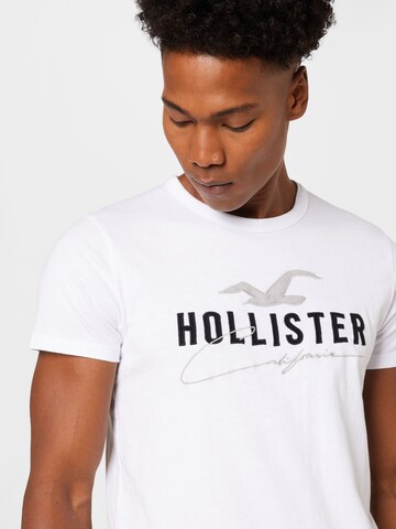 T-Shirt HOLLISTER en blanc