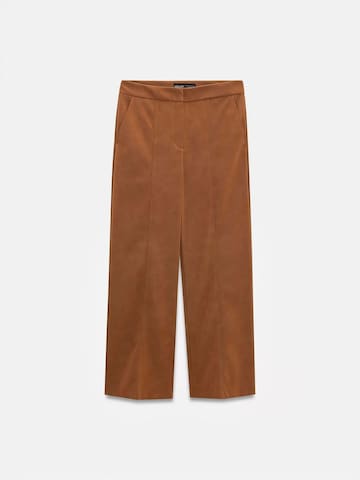 Wide Leg Pantalon Dilvin en marron