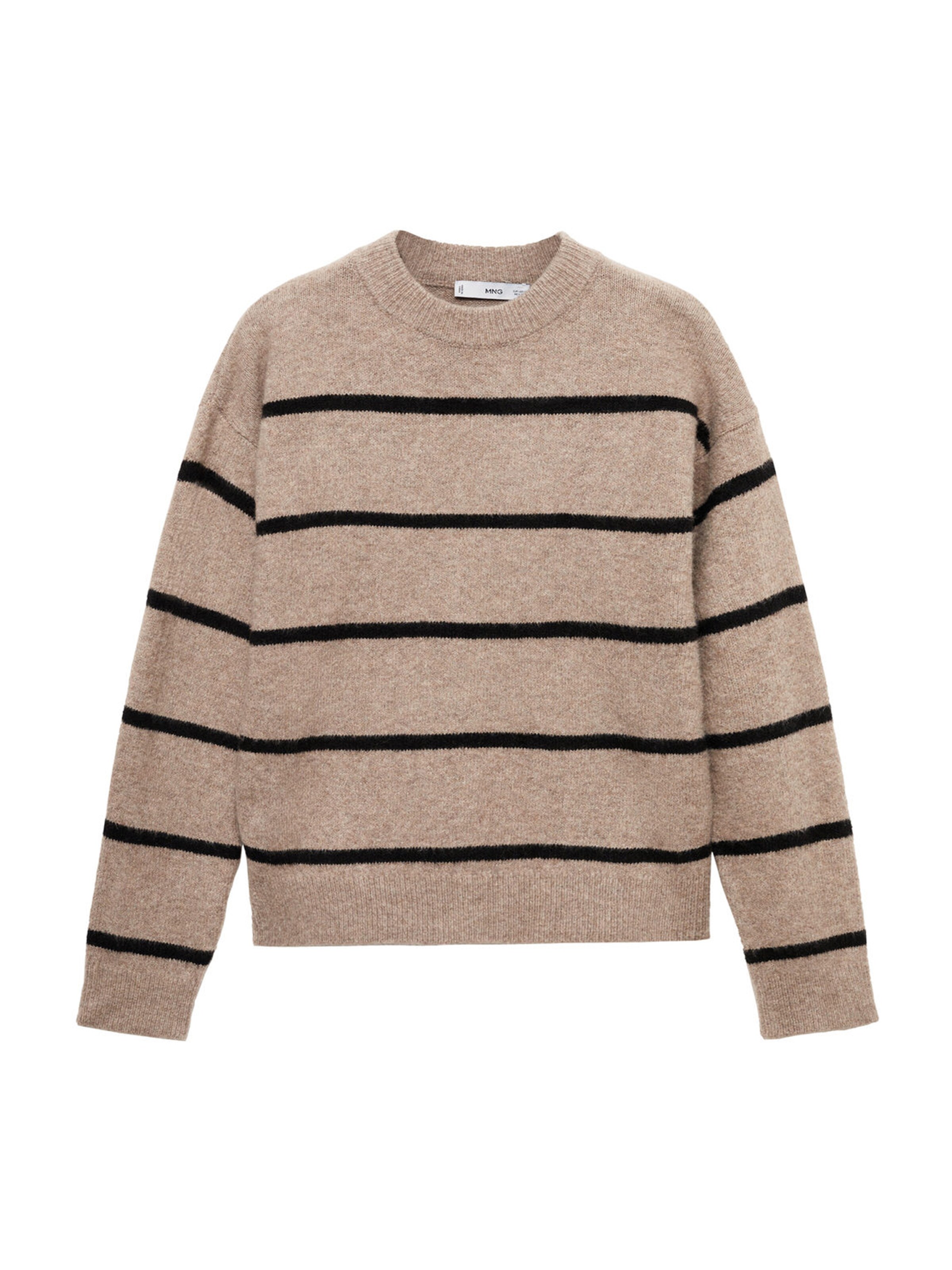 Pull-over 'MARINA' MANGO en marron : devant