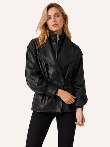Veste mi-saison MEETWEE en noir