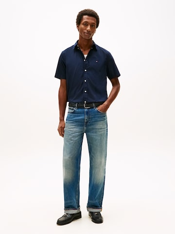 Regular fit Cămașă de la TOMMY HILFIGER pe albastru