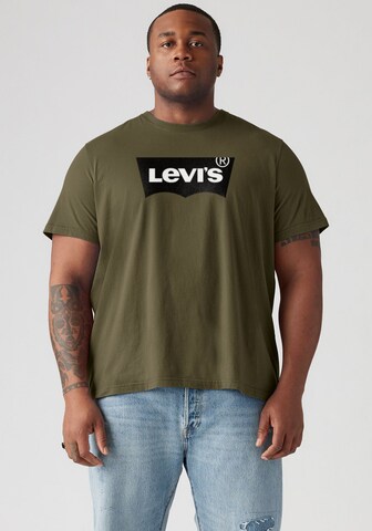žalia Levi's® Big & Tall Marškinėliai: priekis