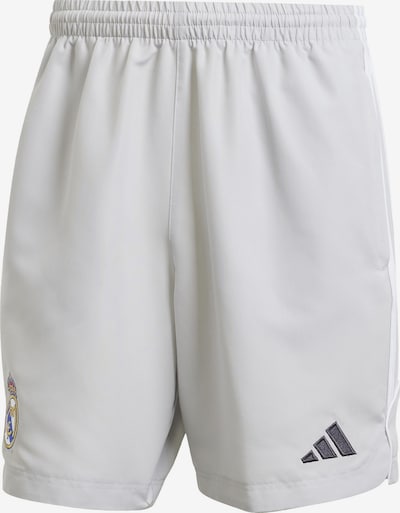 ADIDAS PERFORMANCE Calças de desporto 'REAL UBP' em azul / cinzento claro / preto / branco, Vista do artigo