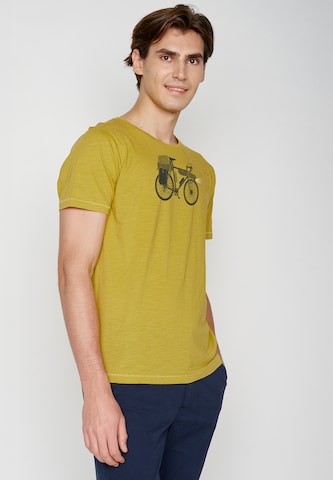 GREENBOMB T-Shirt 'Bike Night' in Grün