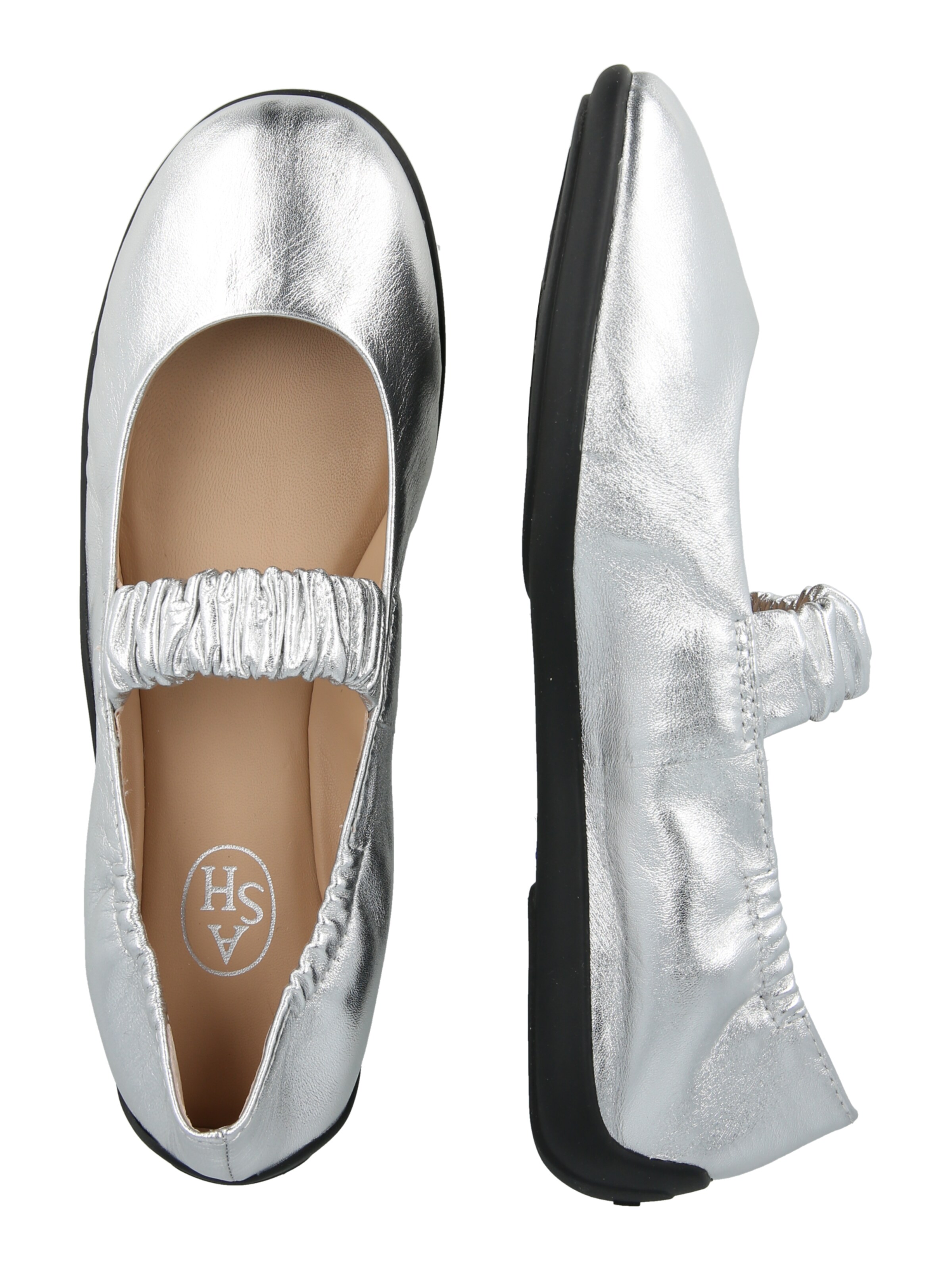 ASH Ballerina 'S26-MAYA03' in Silver