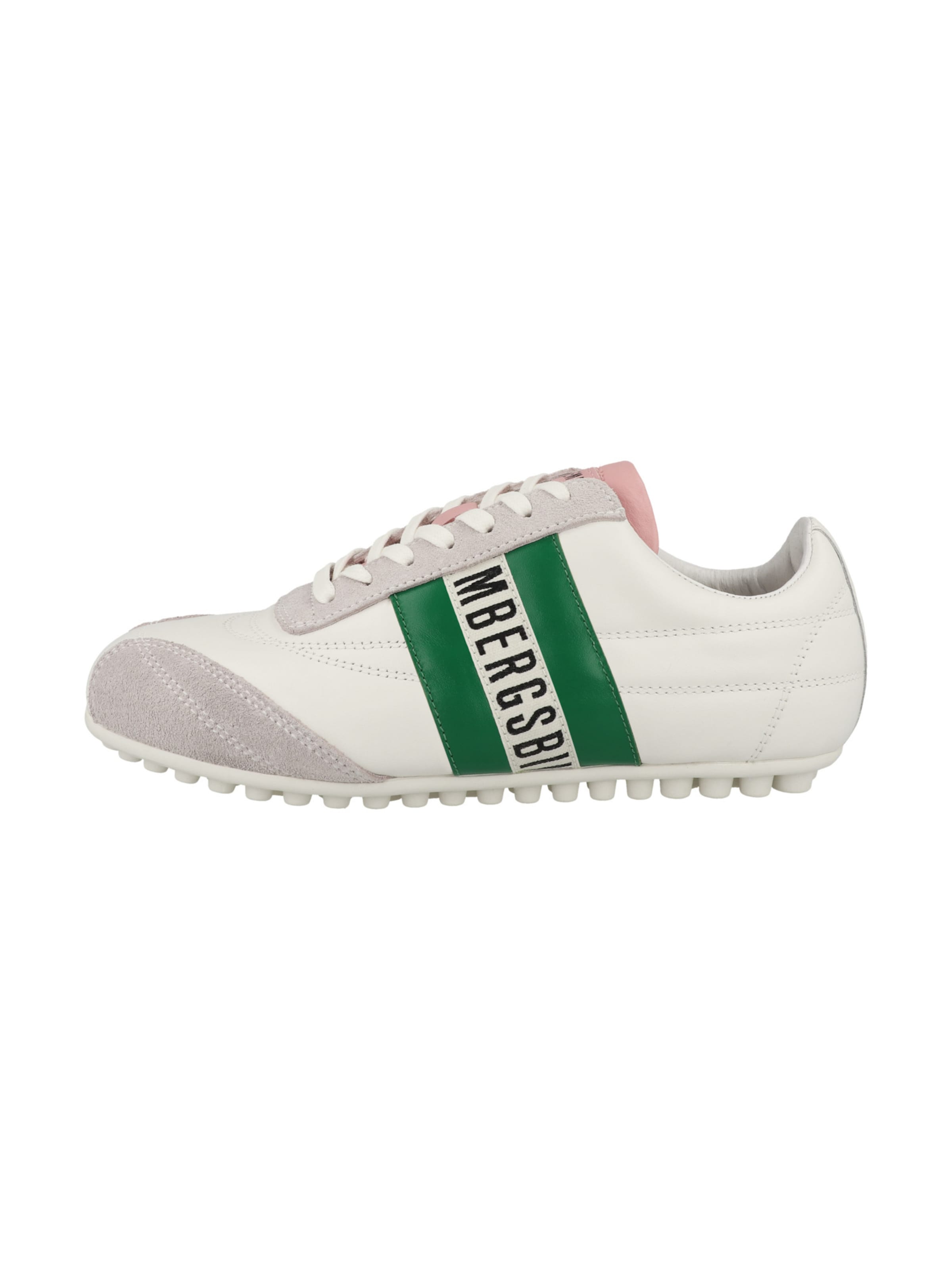 BIKKEMBERGS Platform trainers 'Soccer' in White