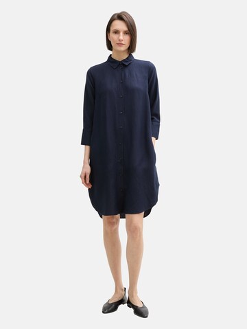 TOM TAILOR Blousejurk in Blauw