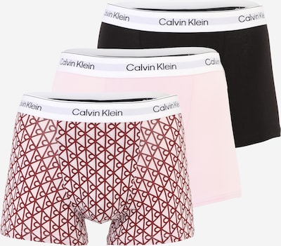 Boxer trumpikės iš Calvin Klein Underwear, spalva – rožinė / rožių spalva / burgundiško vyno spalva / juoda, Prekių apžvalga
