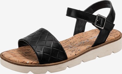 JANE KLAIN Sandale in schwarz, Produktansicht