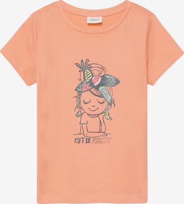 s.Oliver Shirt in Orange: front