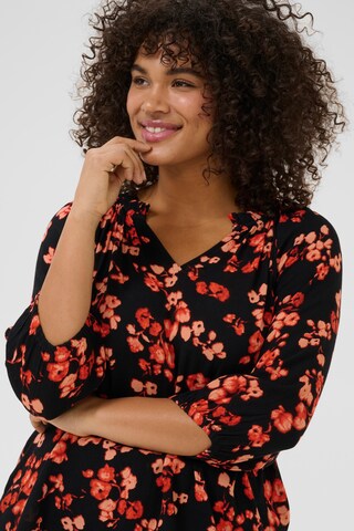 KAFFE CURVE Bluse 'Trine' i rød