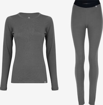 DANISH ENDURANCE Base layer 'Core Merino' in Grey: front