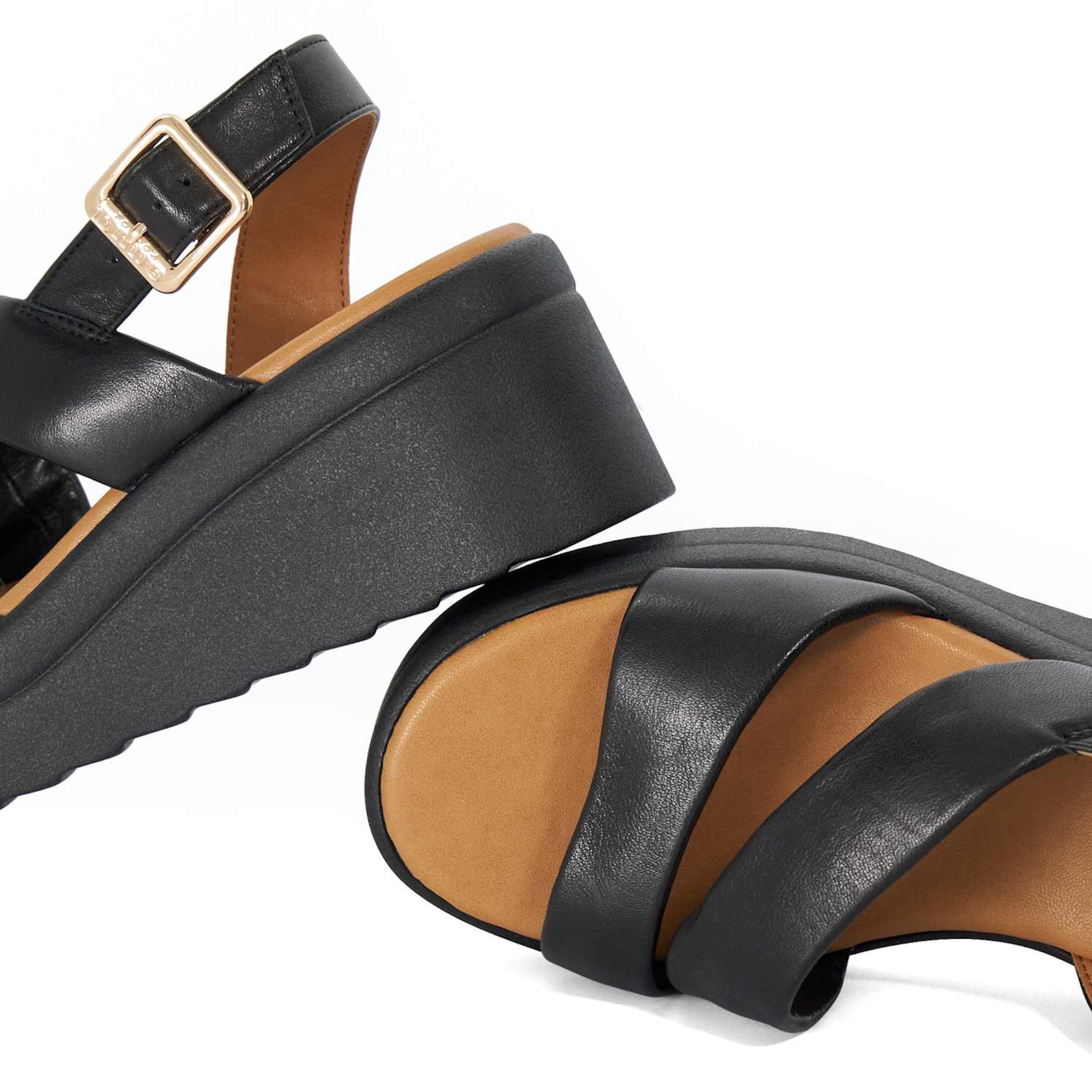 Sandales Dune LONDON en noir