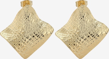 Akzent Ohrringe 'hautverträglich' in Gold: Vorderseite
