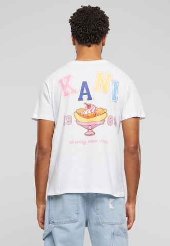 Karl Kani T-shirt i vit: framsida