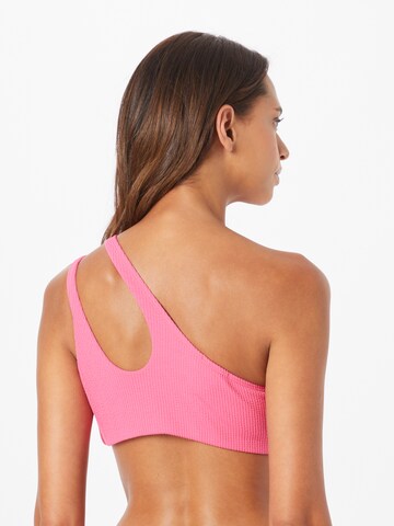 River Island - Bustier Top de bikini en rosa