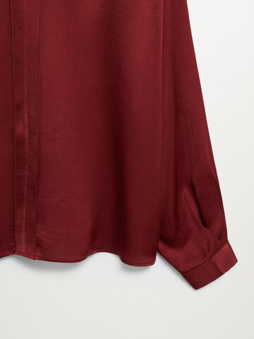 MANGO Blúzka 'Rouge' - Červená