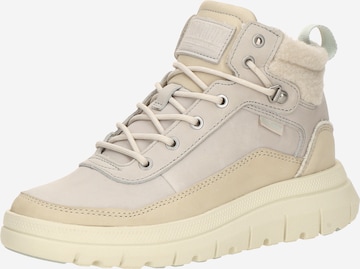 Palladium Veterlaarsjes 'Palla' in Beige: voorkant
